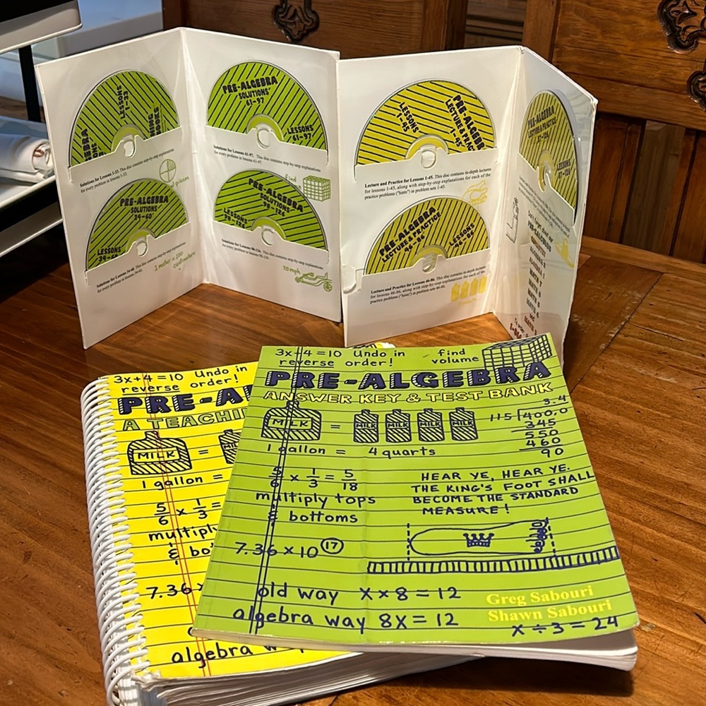 Teaching textbook-Pre algebra